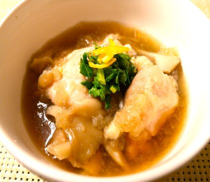 鶏肉のみぞれ煮